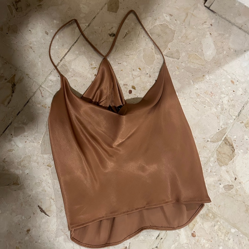 Brown Zara Shirt (never worn)
